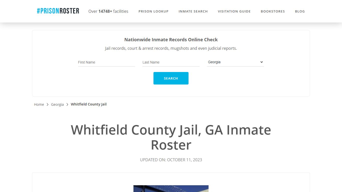 Whitfield County Jail, GA Inmate Roster - Prisonroster