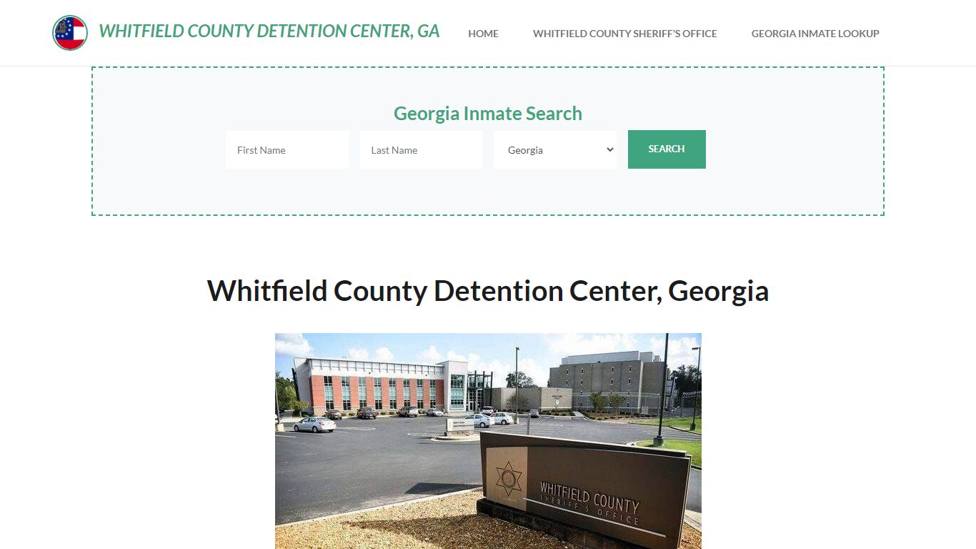 Whitfield County Detention Center, GA Inmate Roster, Offender Search